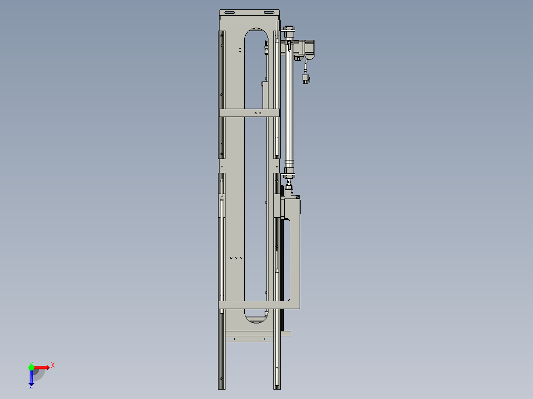 铜棒移载机构A300俯视图