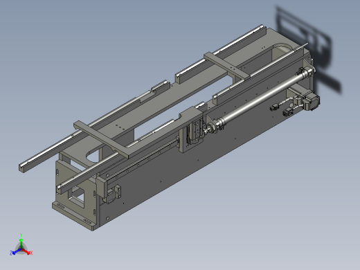 铜棒移载机构A300正等轴测缩略图