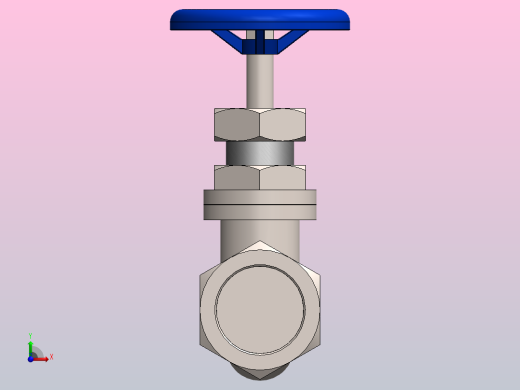 DN50-内螺纹截止阀前视缩略图