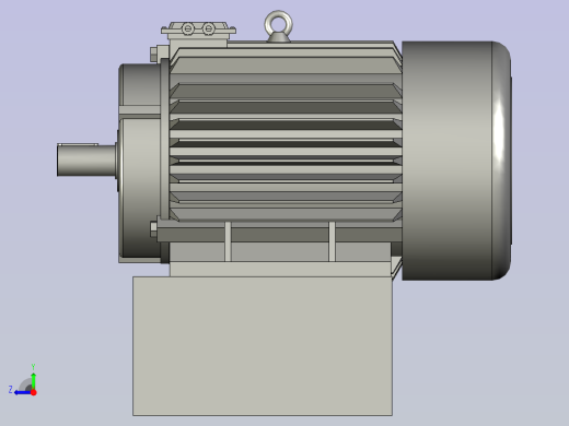 KCT开关磁阻调速电动机右视缩略图