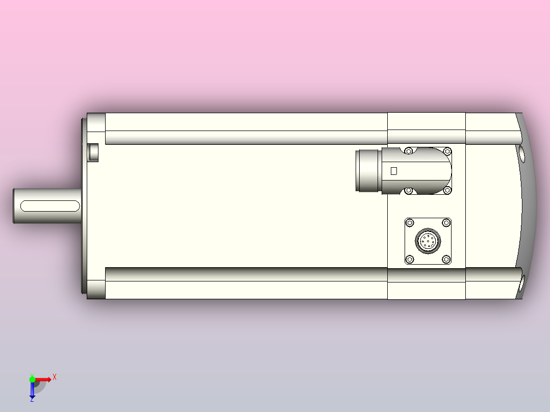 FESTO伺服马达EMMS-AS-100-MK-HS-RS俯视图
