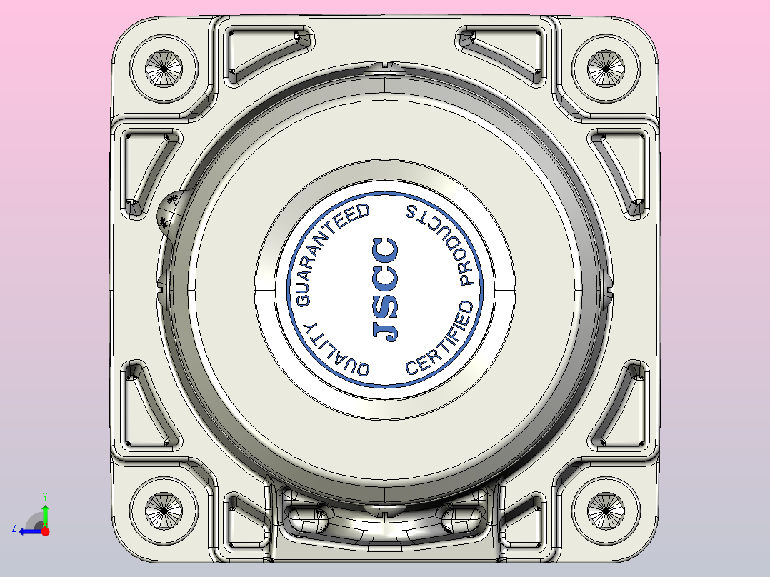 永磁减速电机HS300RCB-L-10～50右视图