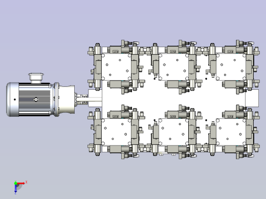 液压站模型俯视缩略图
