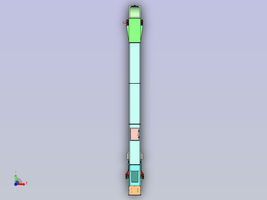 环链斗提前视图