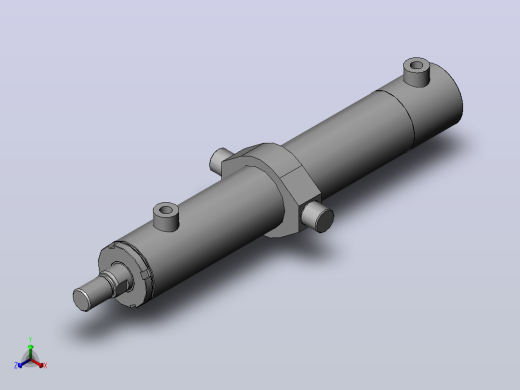 HSG-50X28-TC 中间砲耳型工程油缸[HSG-50X28-300-TC]