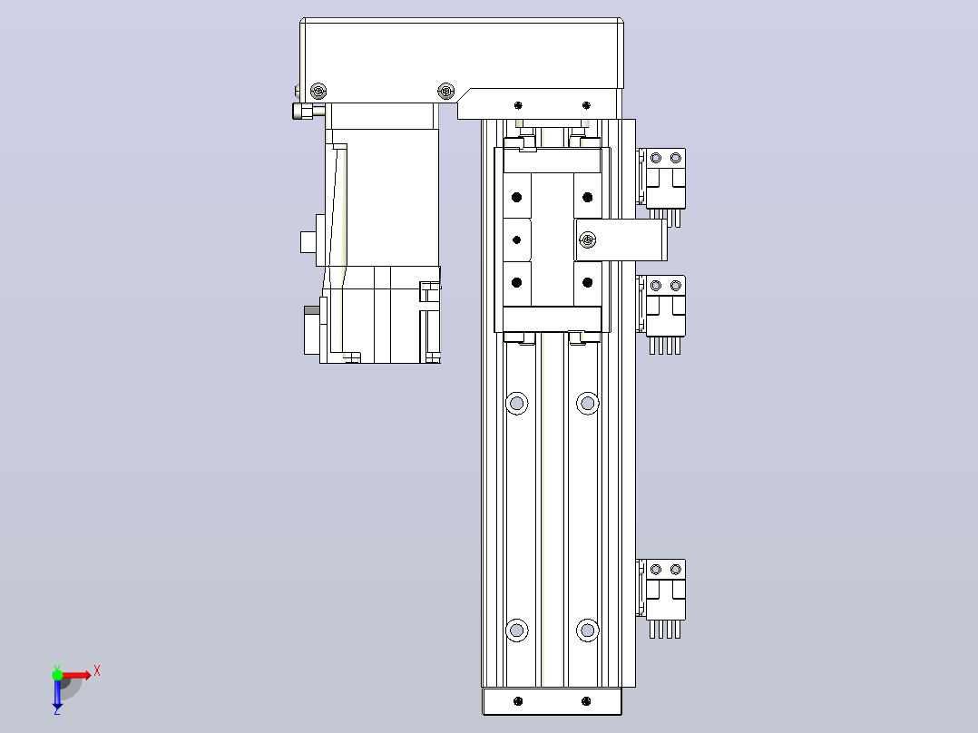 钢基模组TPA-KSR-5002C-200A1-ML-H1S2俯视图