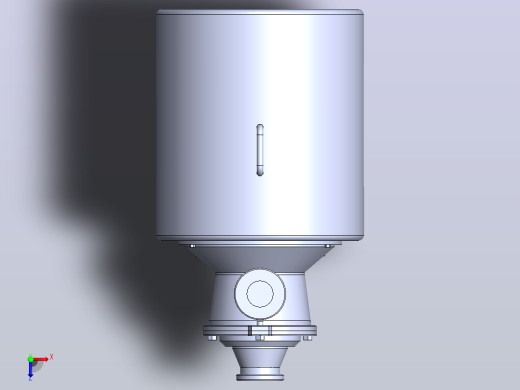 SFZB-2020卫生型自吸泵[SFZB-2020-7.5 C(ISO法兰)]俯视缩略图