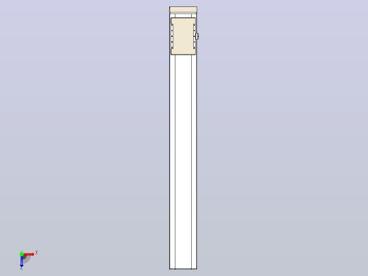 滚珠丝杠直线轴带导轨全封闭TPA-HCR-220D-3210C-L1700-MP-C-P1K-N3俯视缩略图