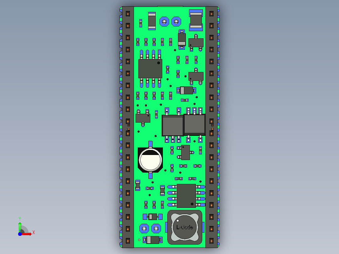 用于 Raspb 的 mbus 主控 HAT..模块.zip.zip前视图