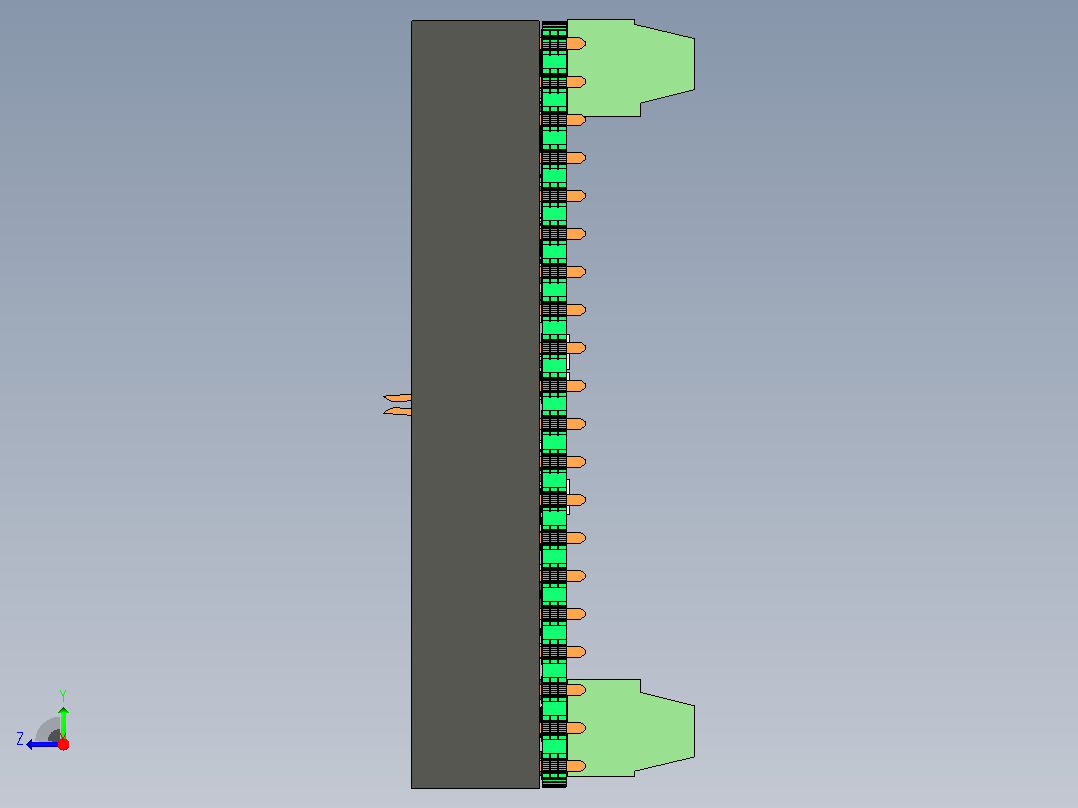 用于 Raspb 的 mbus 主控 HAT..模块.zip.zip右视图