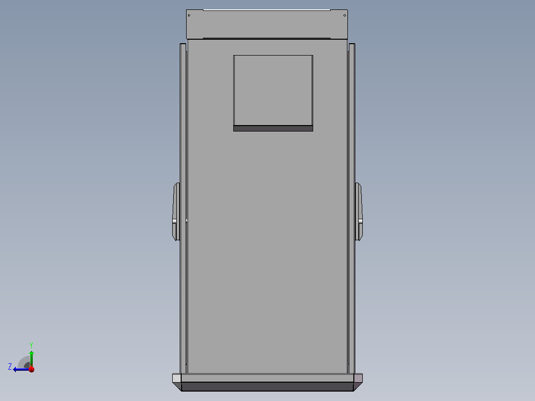 IP56电器柜右视图