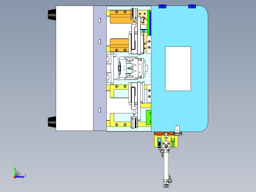 压装治具工装7左视缩略图