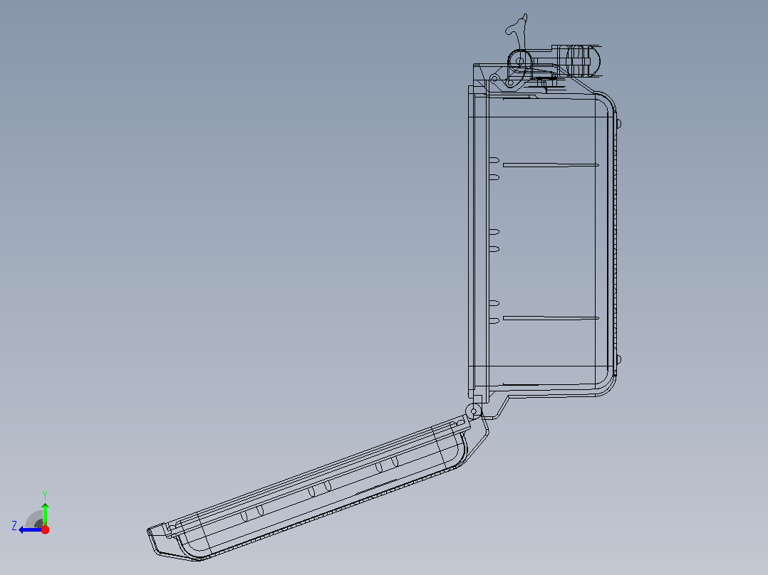 工具箱 1400右视图