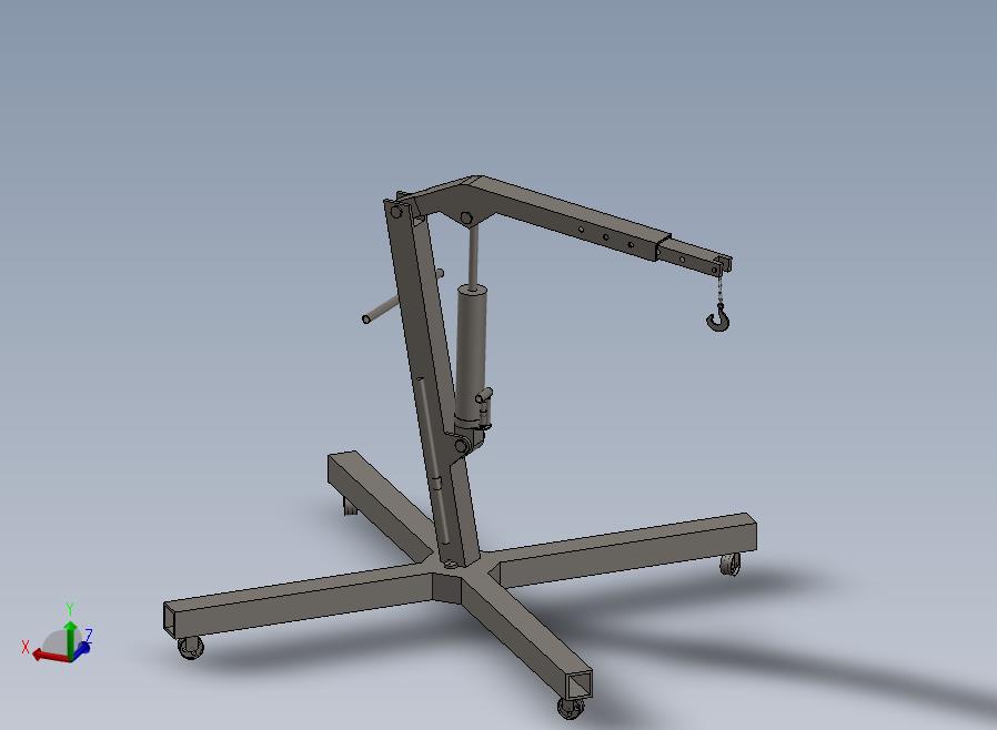 A17-简易车间液压起重机