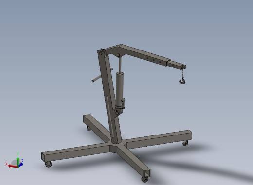 A17-简易车间液压起重机