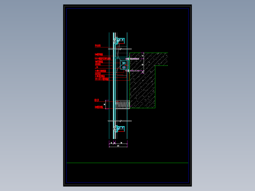 玻璃幕墙节点图10