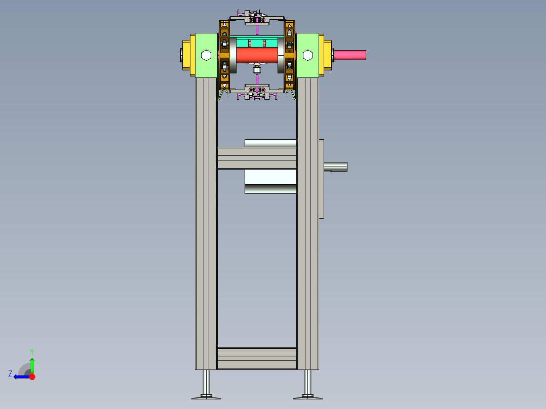 磁共振测试机cero2.0可编辑右视图