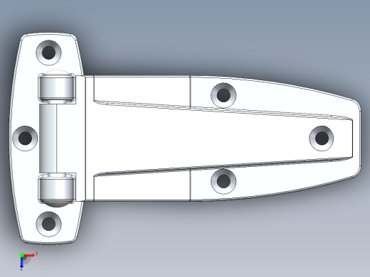 铰链01俯视缩略图