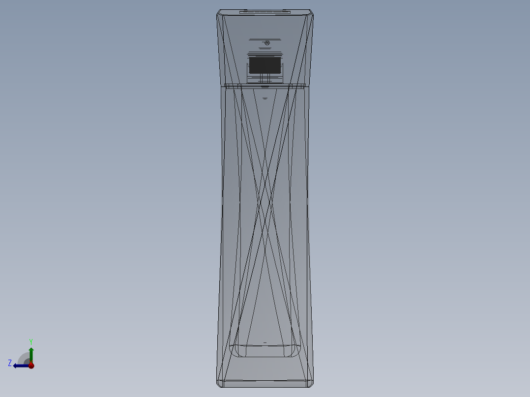 玻璃模型右视图