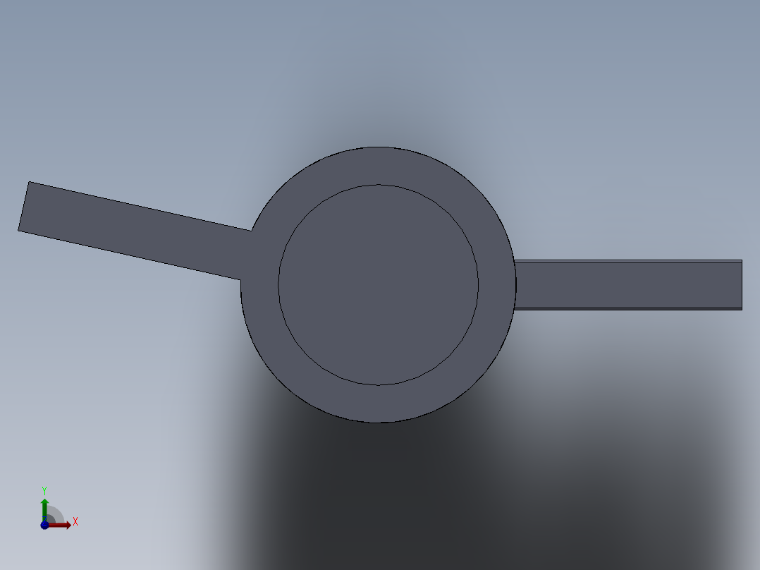 特型铰链前视图