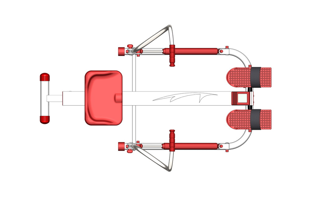 精美细致的划船健身器SW2011