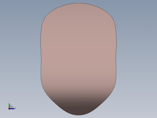 solidworks人脸模型左视缩略图