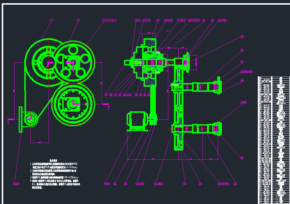 JE25-110开式双点压力机传动系统的设计