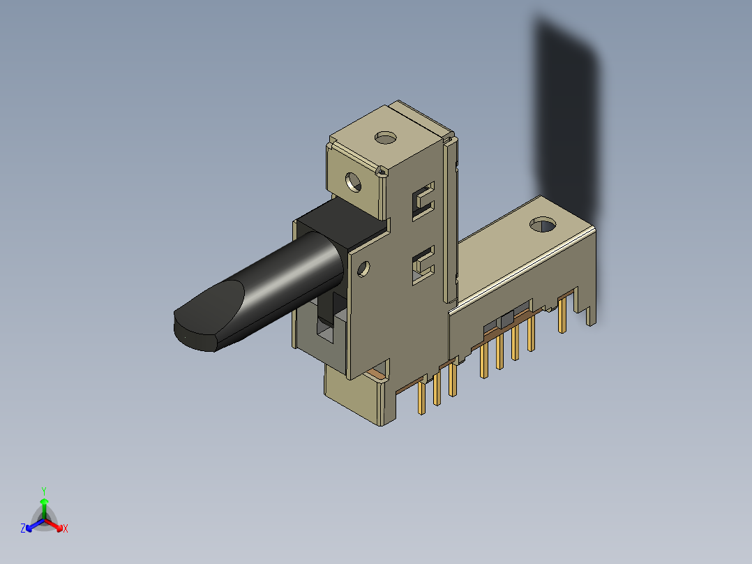 SW-3位置正等轴测图