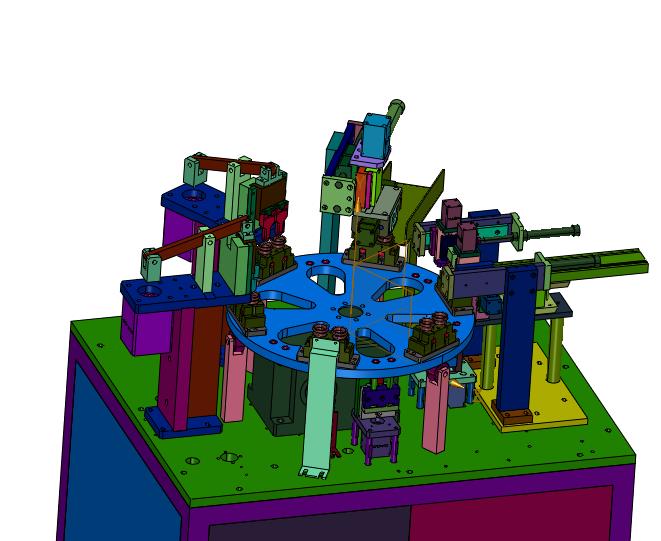 灯头圆针入孔压装机