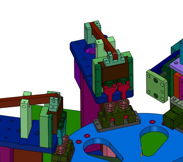 灯头圆针入孔压装机