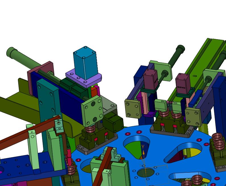 灯头圆针入孔压装机