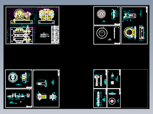 E1041-摆动活塞式发动机的结构设计 CAD+说明书