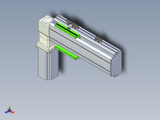 同步带滑台-半封闭B13-L90-S150-L-Z86-D3