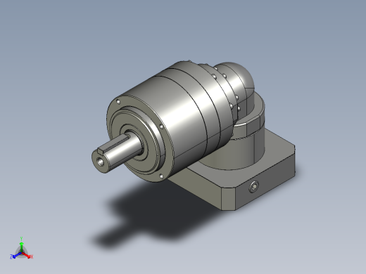 多摩川行星减速机TLR-120-L2-24HA（45度）