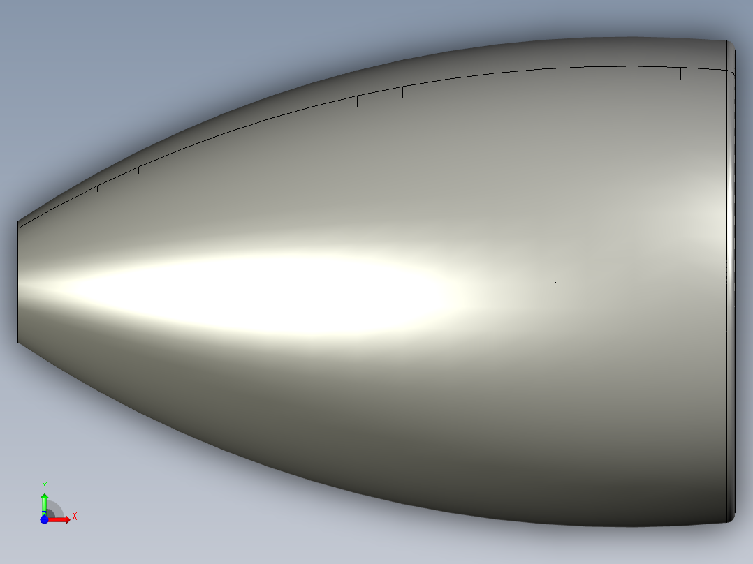 燃气轮机电机53---模型格式为 stp前视图