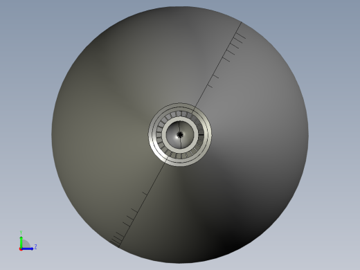 燃气轮机电机53---模型格式为 stp左视缩略图