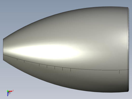 燃气轮机电机53---模型格式为 stp俯视缩略图