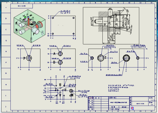 单缸3千瓦12MPa液压站含三维二维说明书缩略图