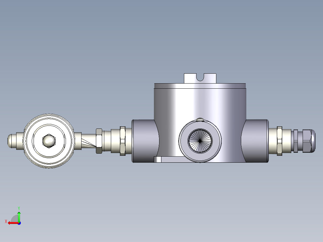 HPR-2系列电加热调节器后视图