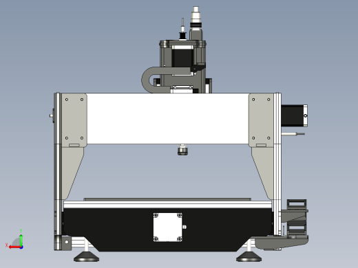 A63小型数控机床激光切割机后视缩略图