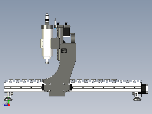 A63小型数控机床激光切割机右视缩略图