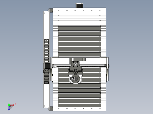 A63小型数控机床激光切割机俯视缩略图