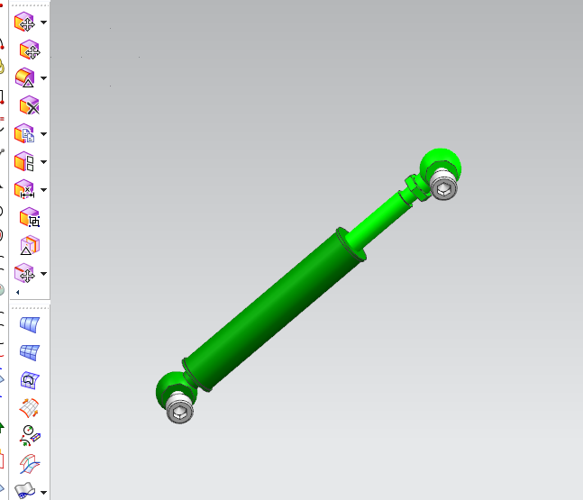 车转向减震结构669312