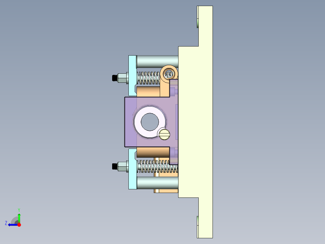轴座-夹具设计含三维UG=1367099右视图
