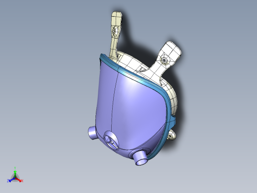 防毒防雾霾防护面罩三维Step