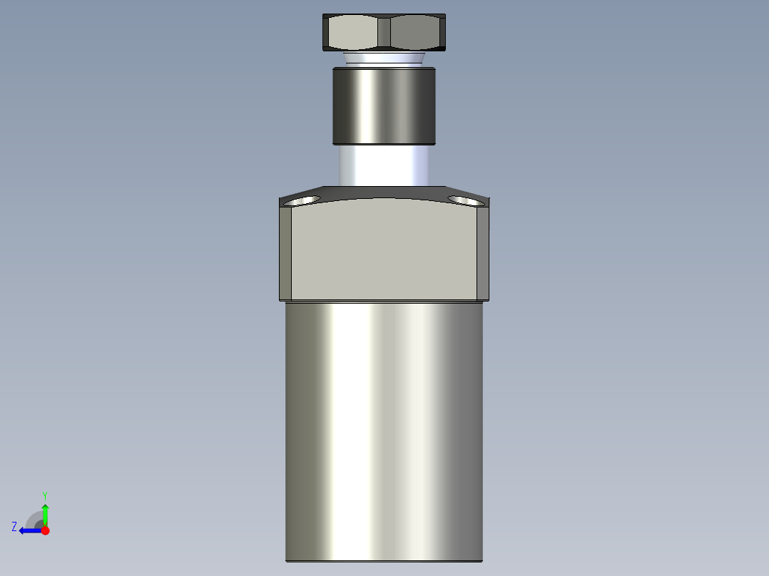 KOSMEKLHS0480-GR-Y30多系列多零件图纸模型右视图