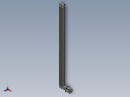 模组FBL100E1600-L正等轴测缩略图