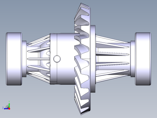 汽车差速器右视缩略图