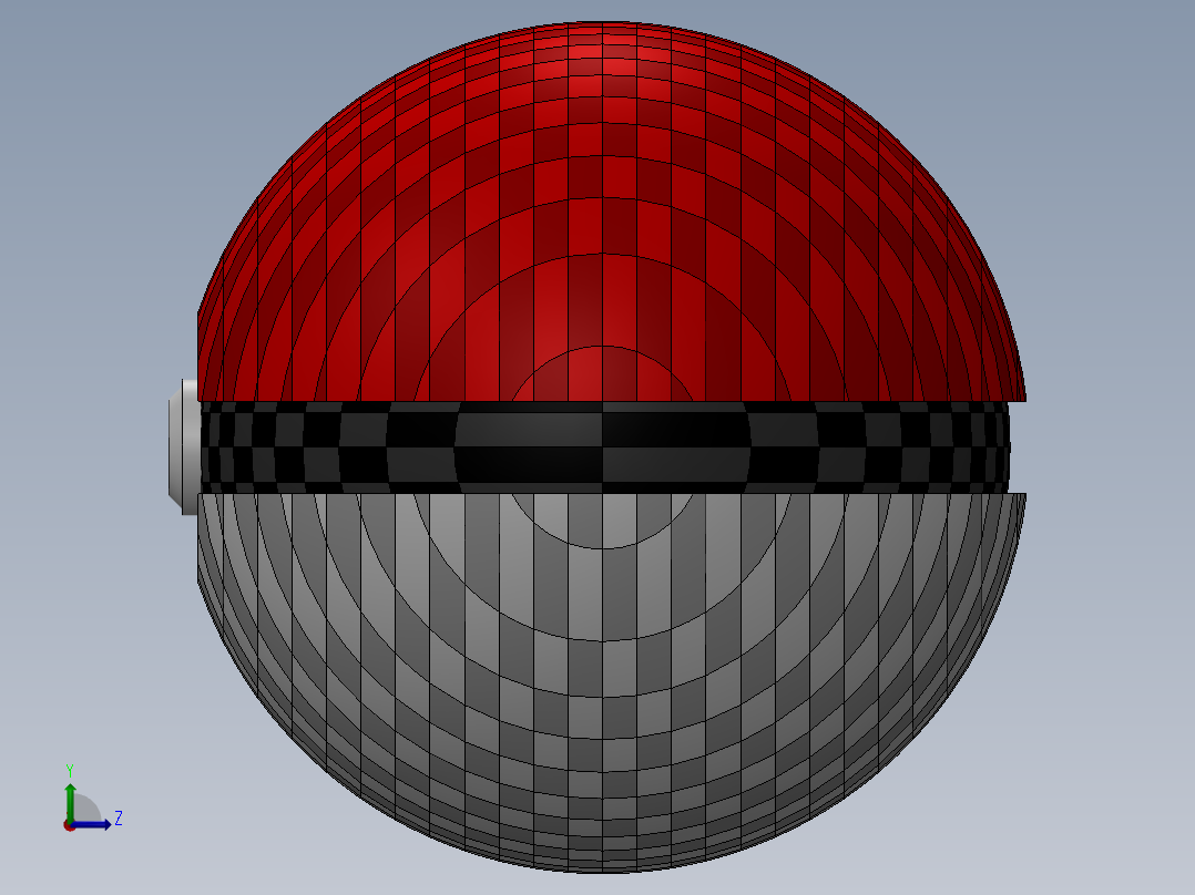 精灵球 (2)左视图