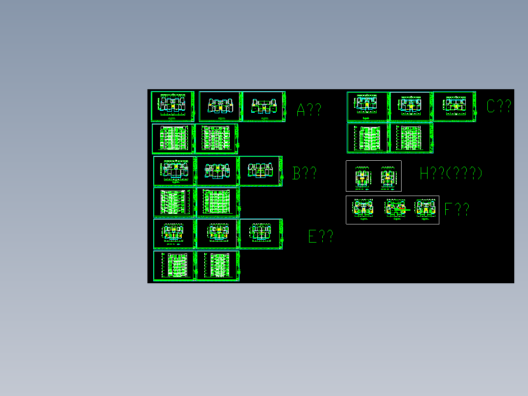 某花园户型方案图